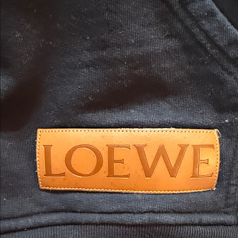 Loewe Black Zip-Up Men's Sweater - Picture 3 of 11